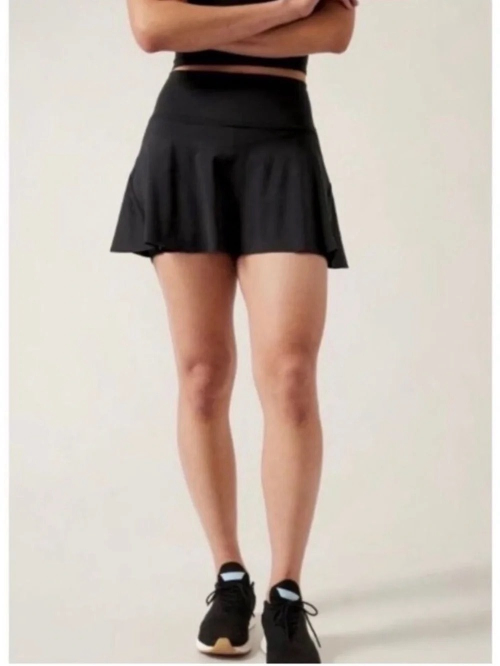 Athleta Ace Tennis Skort 13 1/2” Black